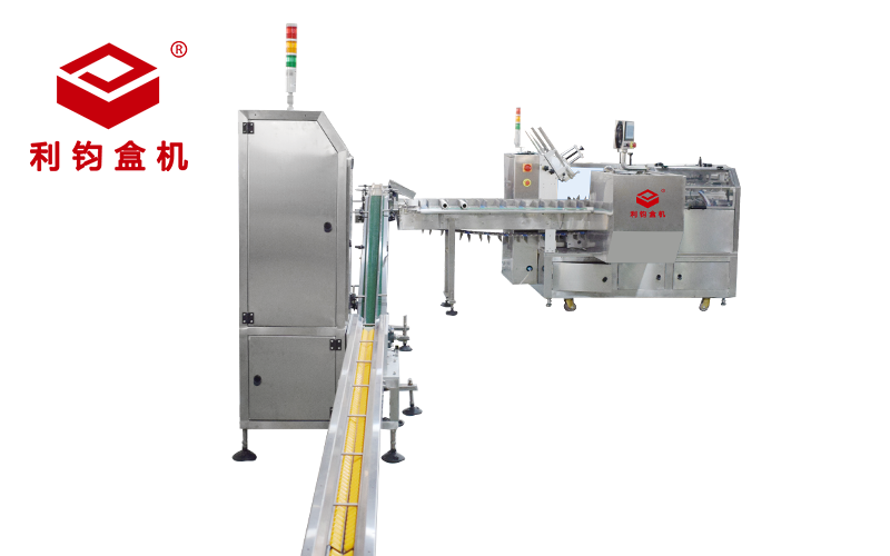 裝盒機(jī)組成聯(lián)動生產(chǎn)線